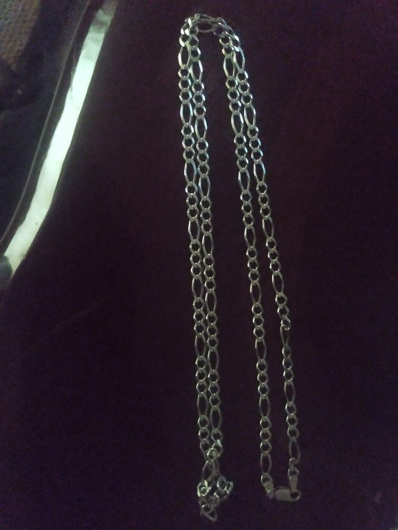 925 Italy Silver Long Chain