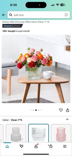 Glass Flower Vase