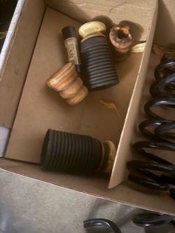 BMW M340i stock springs with bump stops