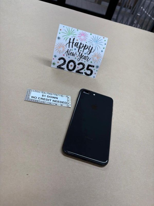 Apple IPhone 8 Plus - Only $1 Today Pay The Rest Later! 