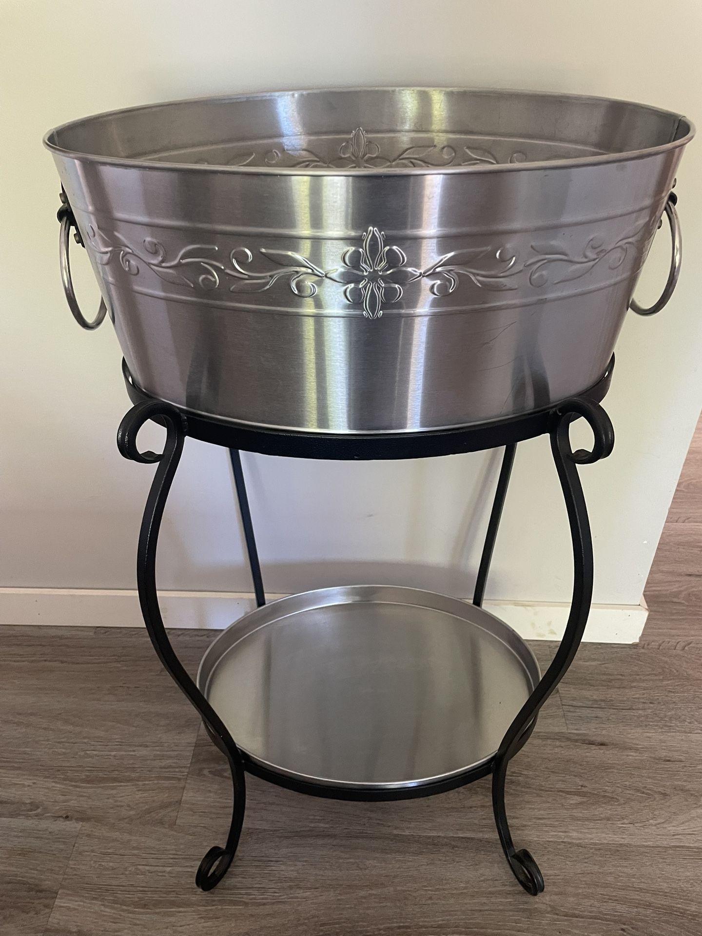 Stainless Steel Beverage Tub Set