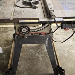 Craftsman 10" Tablesaw 