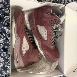 Jordan 5 burgundy size 13