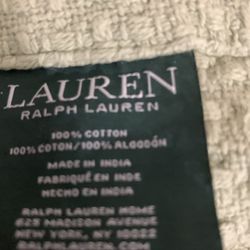 Ralph Lauren King Size Blanket