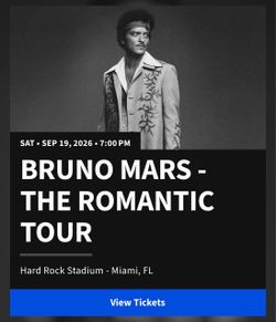 Bruno Mars Concert