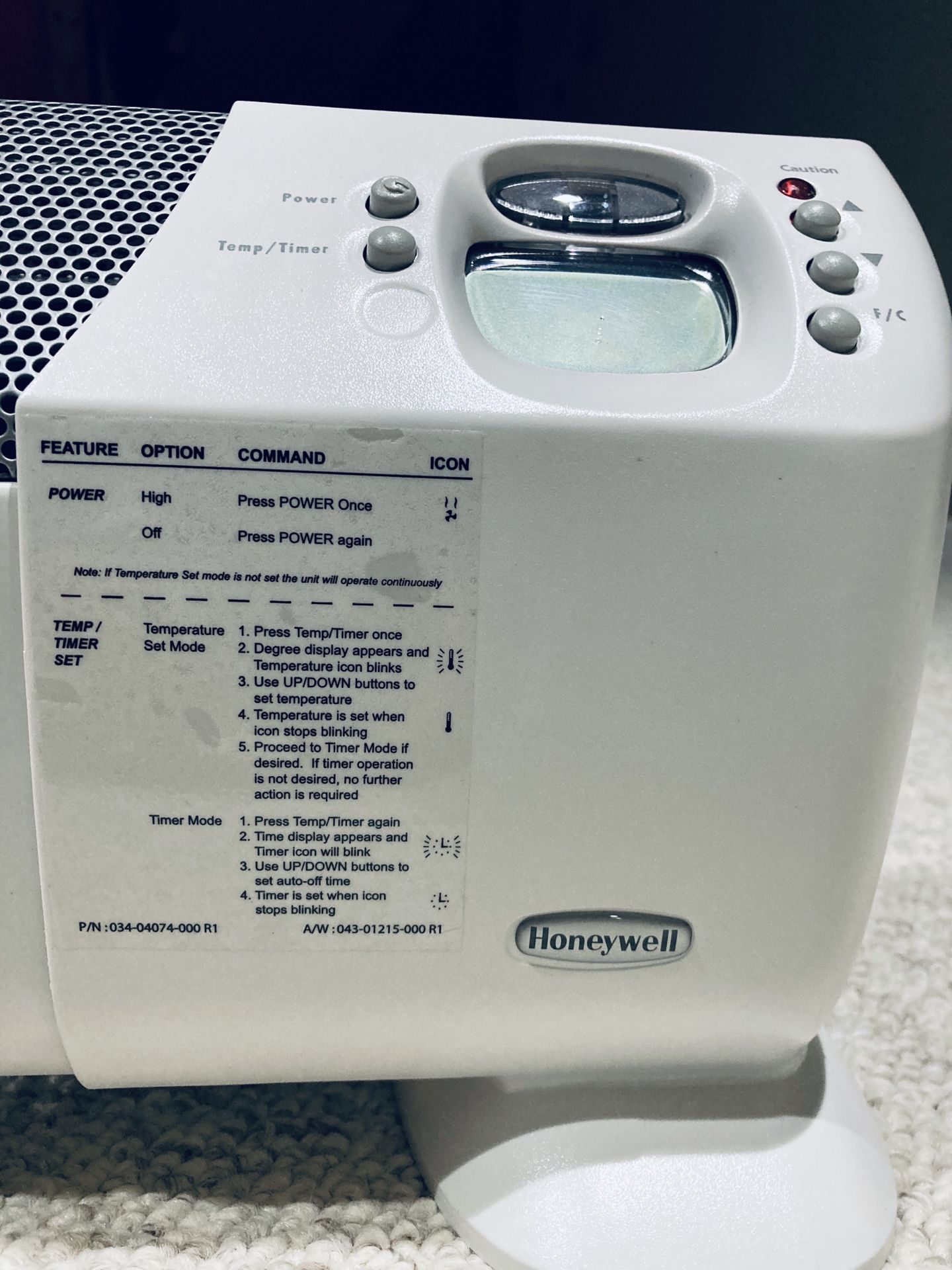 Honeywell SilentComfort HZ-519 - heater | HZ-519