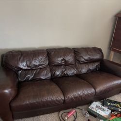 Leather Couches