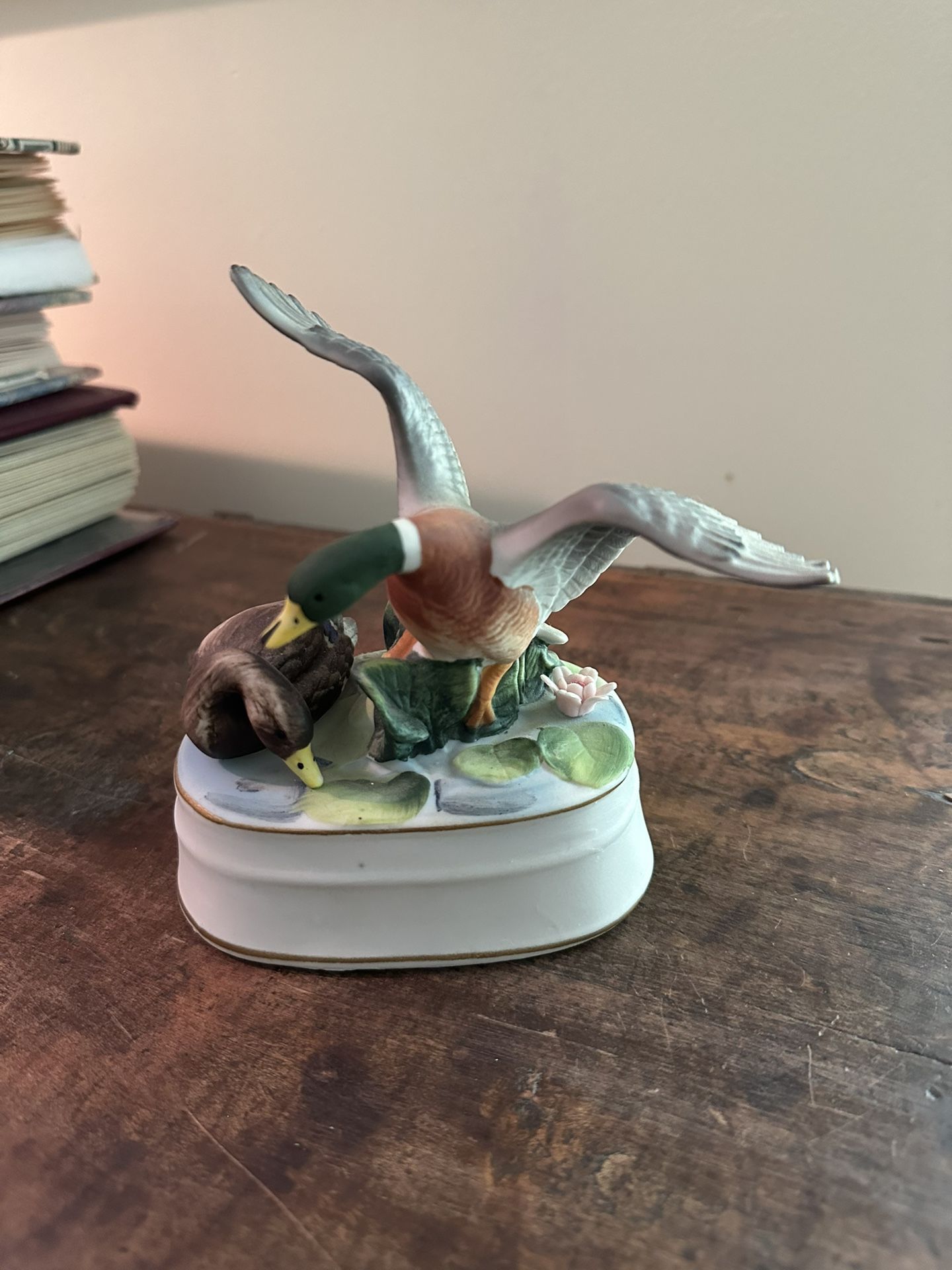 Ducks In Flight Figurine