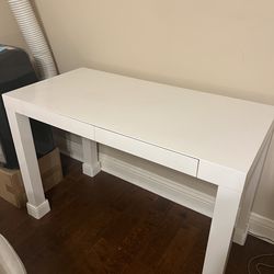 West Elm high gloss Desk