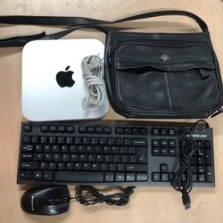 Computer Hardware, Electronics Apple Mini 2014 500GB SSD 4GB Ram W/Keyboard , Mouse , Hand Bag