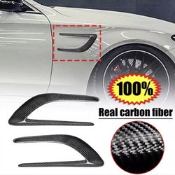 For Benz C-Class W205 C63 AMG 15-19 Carbon Fiber Side Fender Scoop Vent Cover