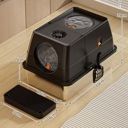 Stainless Cat litter Box 