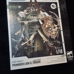 JoyToy Warhammer 40K – Dark Angels Primarch Lion El’Jonson 1/18 | New Sealed