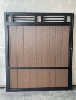Wrought iron gates