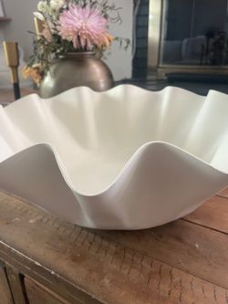Serena & Lily metal decorative bowl