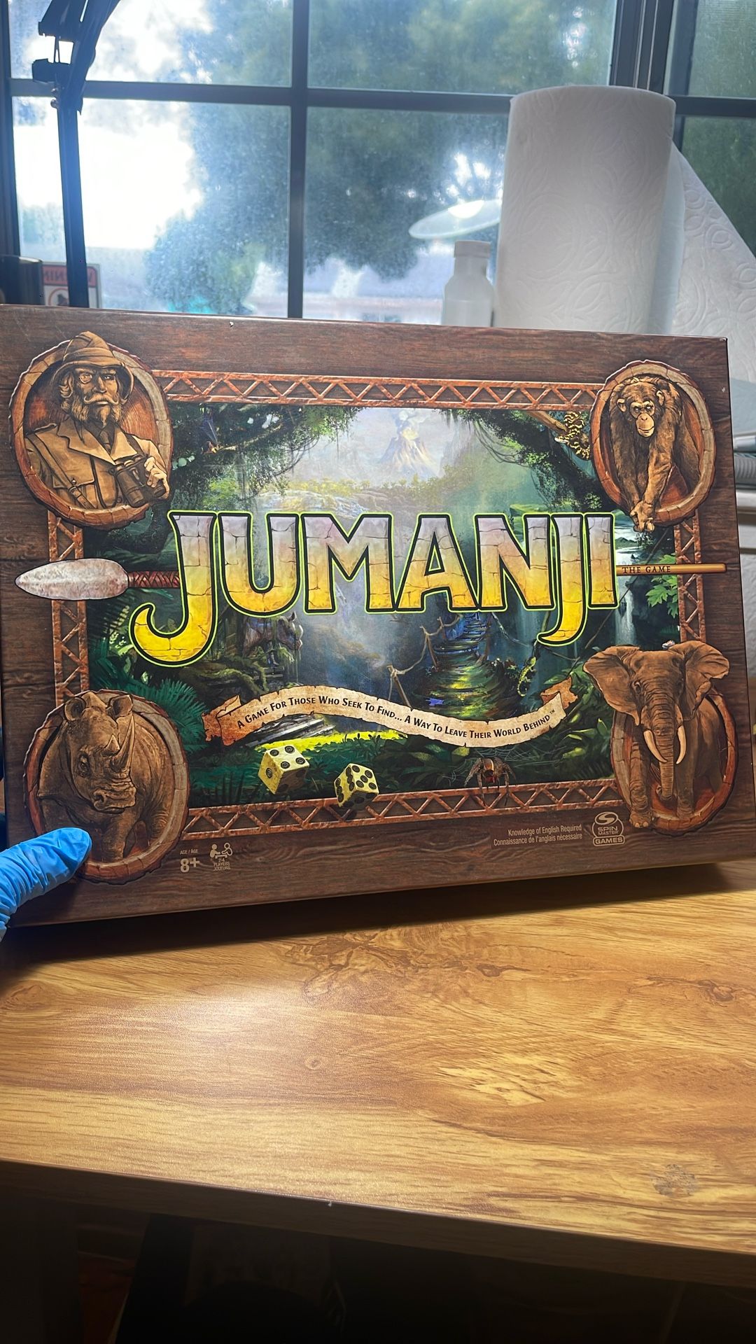 π² Jumanji Deluxe Board Game β Spin Master β Incomplete β $20