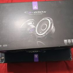 JL Audio C-2-650X Evolution C2 Series 6-1/2" 2-Way Car Speakers 