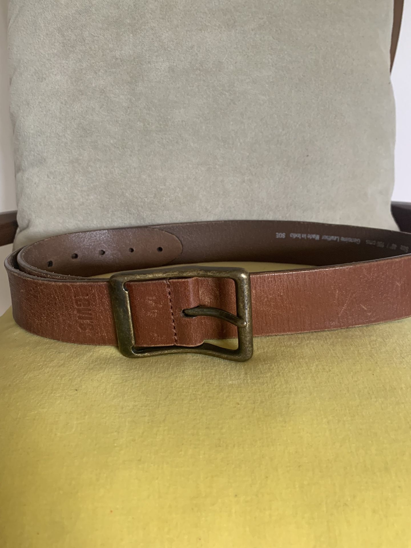 Levis Leather Belt Waist 40