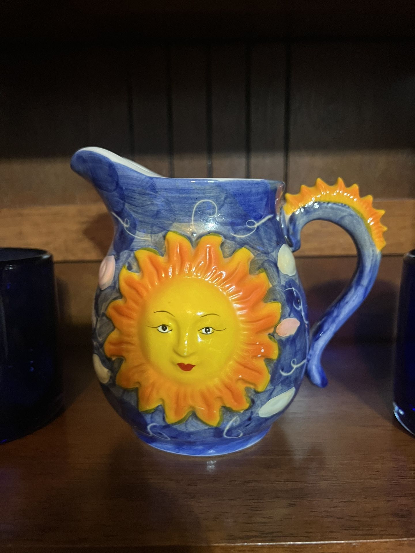 Vintage Sun Pitcher