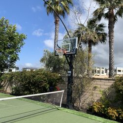 Basketball Hoop By Sport Court 