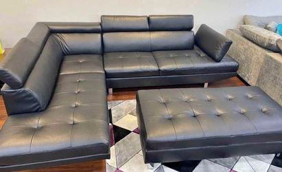 Ibiza sectional with ottoman $899