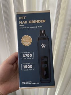 Brand New : Pet Nail Grinder for Dogs & Cats