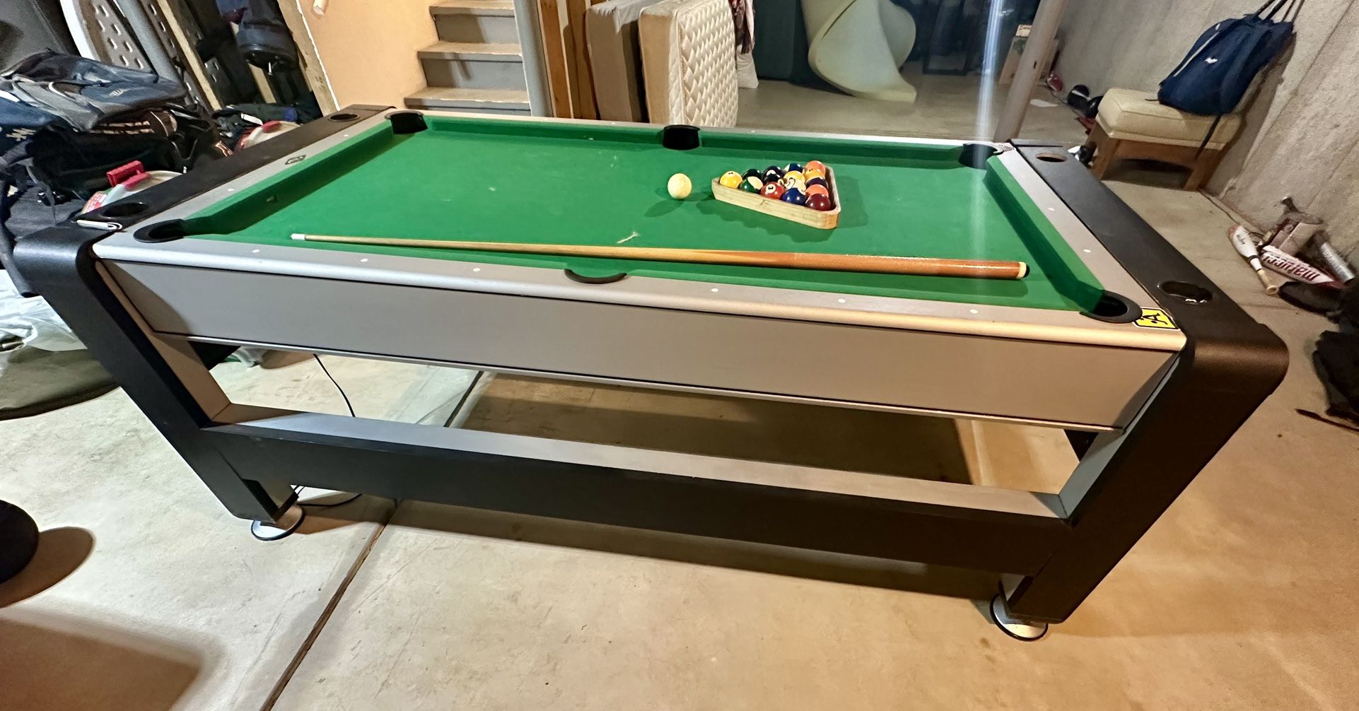 Air Hockey Billiards Combo