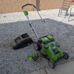 Lawn Mower And Weed Wacker 