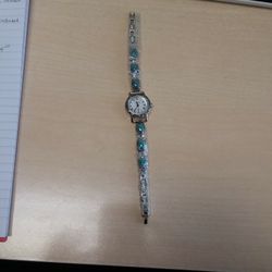 Brand New Southwest Style  Ladies Watch With Turquoise Stones