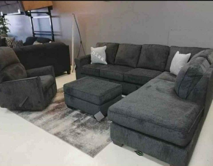 L Shaped Sectional Financing Available By ASHLEY,All Products : American Fashion Style Bags On Sale