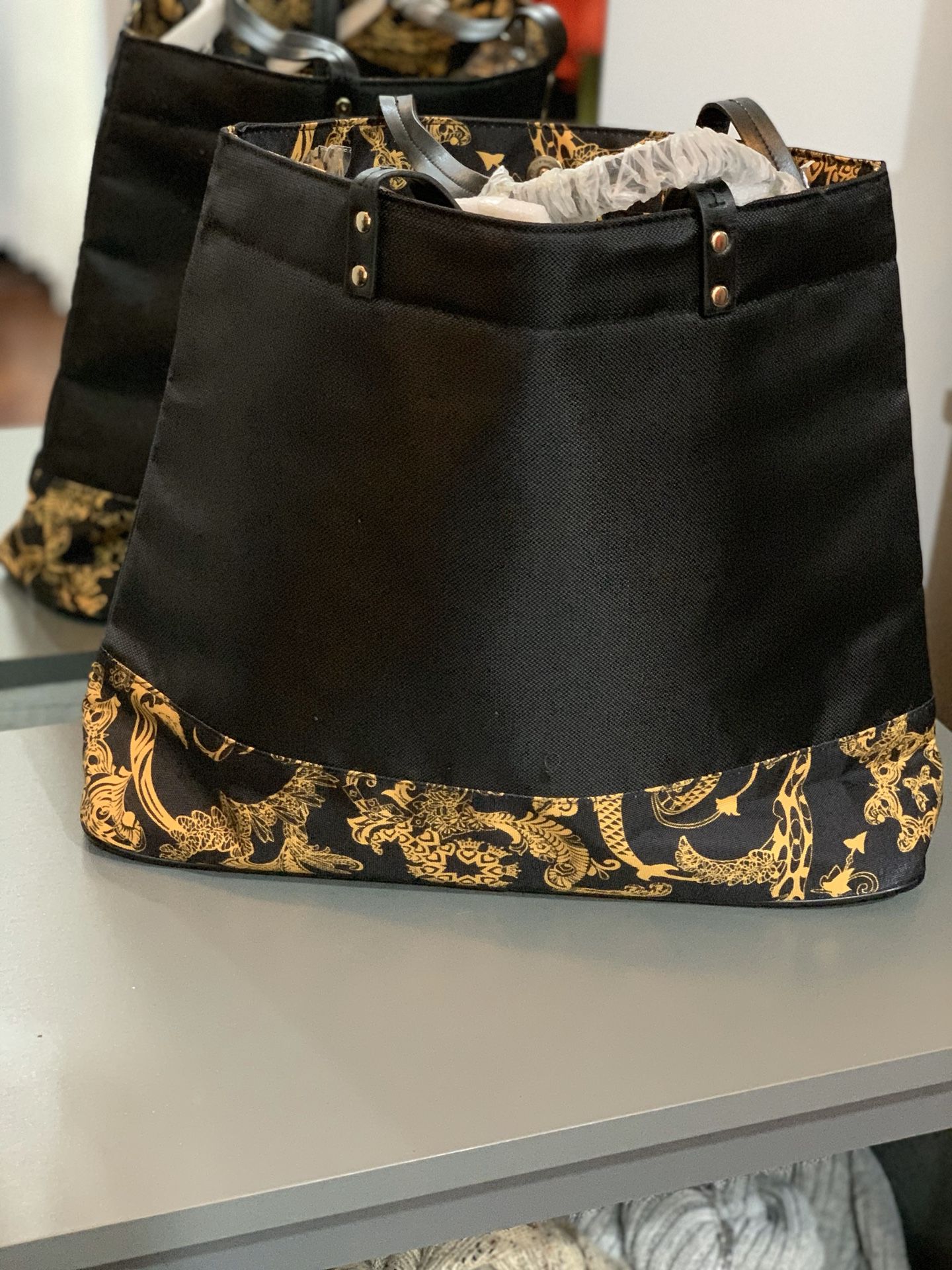 Authentic Versace bag with small bag