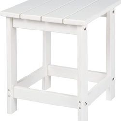 LZRS Adirondack Square Side Table | Composite Patio Table, HDPE End Tables ⭐️NEW IN BOX⭐️