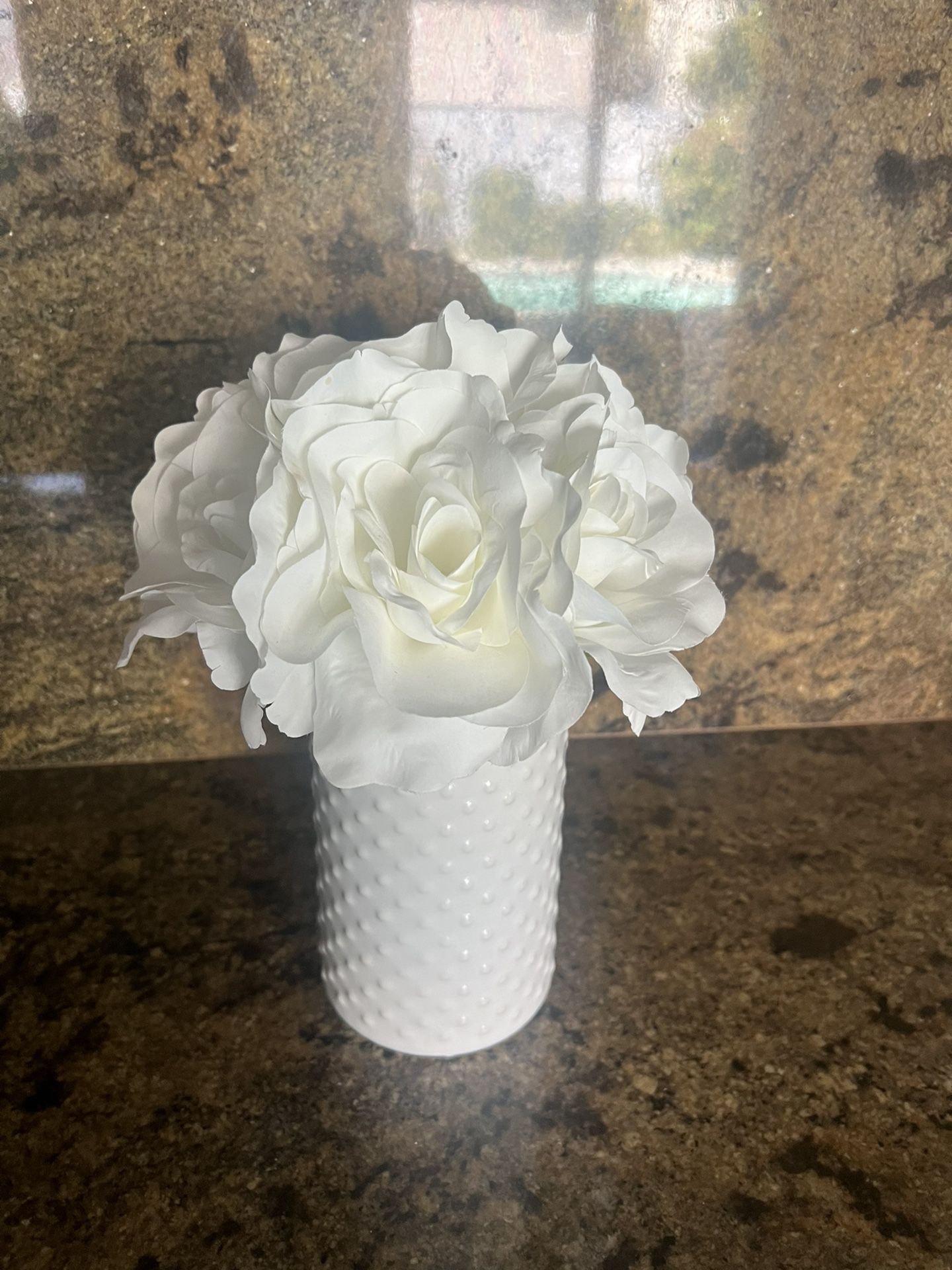 Home Decor White Flower Vase 