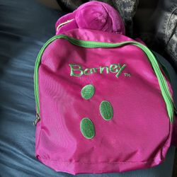 Vintage Barney Backpack 