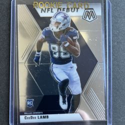 CeeDee Lamb Rookie Cards EX Condition ($15 each)
