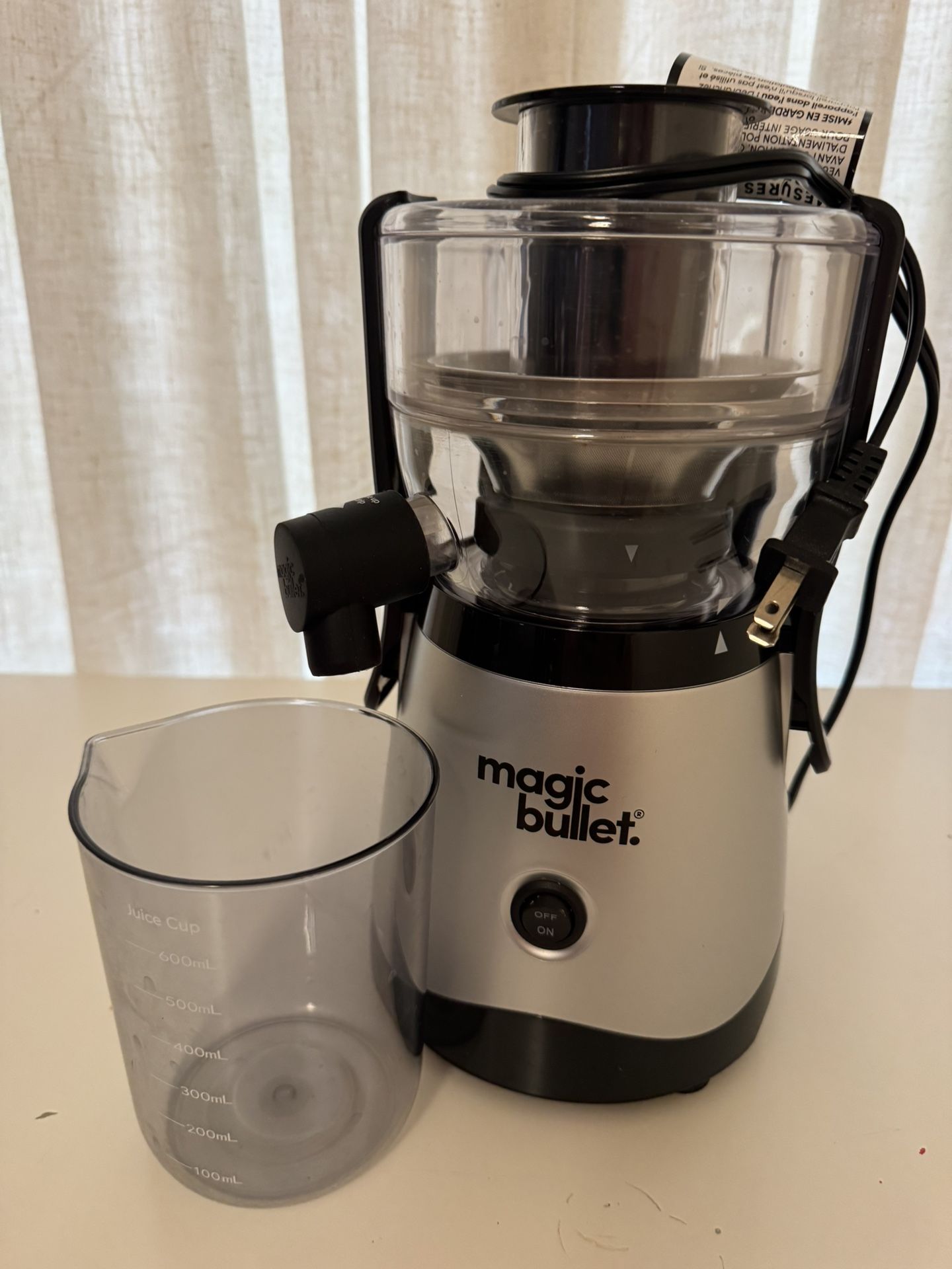Estractor De Jugo Magic Bullet USED