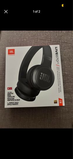JBL Live 670NC headphones - new, never opened