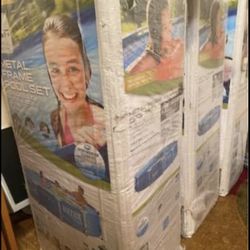 Above Ground Pool 12 X 30 Metal Frame