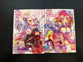 No Game No Life Manga Volumes 1 & 2