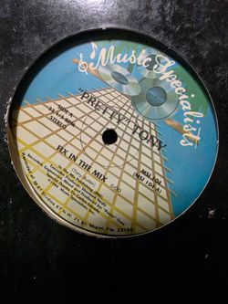 Pretty tony - fix it in the mix 12in record