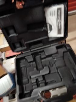 Porter Cable Pin Nailer, Nail Gun, CASE ONLY! Plus Nails & Manual: USED!