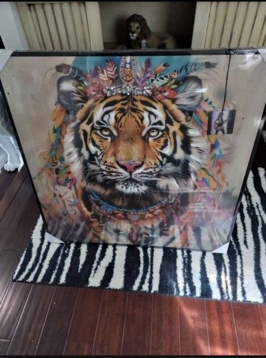 Tiger Face Wall Decor