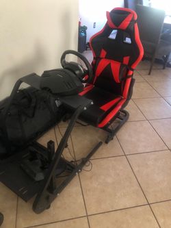 Car simulator chair