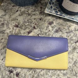 Fendi Envelope Leather Wallet