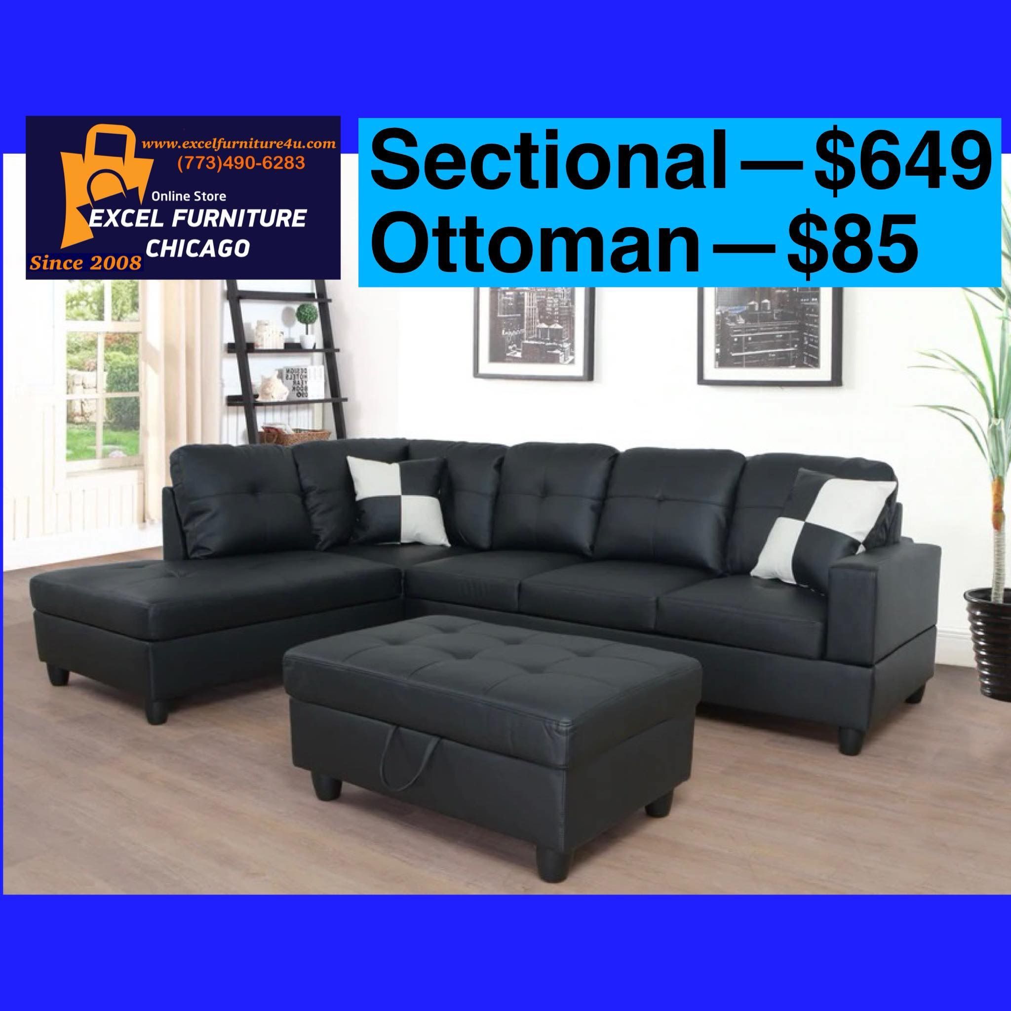 FREE DELIVERY🍀Brand New Sectional Sofa Couch