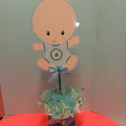 baby shower centerpieces