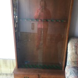 Solid Wood Gun Cabinet