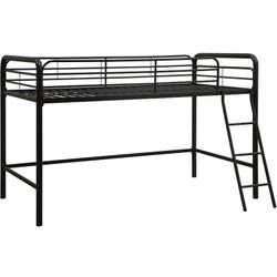 New Twin Size Junior Metal Loft Bed 