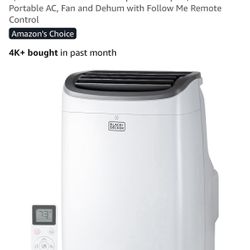Portable Air Conditioner 9000 BTU