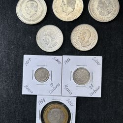 Mexican Silver Coins 